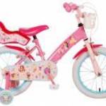 Volare Disney Hercegnők gyerek bicikli, 16 colos, két fékrendszerrel fotó