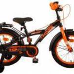 Volare Sportivo narancssárga gyerek bicikli, 16 colos, két fékrendszeres fotó