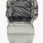 Téli lábzsák New Baby Lux Fleece szürke - NEW BABY fotó
