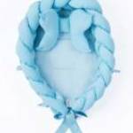 Fonott babafészek kisbabák számára Velvet Belisima blue - BELISIMA fotó