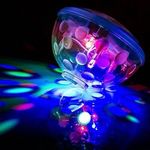 Pooltrend LED vízalatti fényshow úszó lámpa medencébe fotó