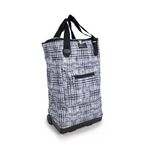Verdani VD103 gurulós táska, bevásárlókocsi, fekete-fehér fotó