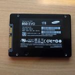 Samsung 850 EVO 1TB SSD fotó
