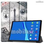 Lenovo Tab M10 Plus (TB-X606F), Tablet tok, Trifold flip, Eiffel torony mintás fotó