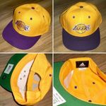 Eredeti Adidas NBA Los Angeles Lakers Snapback baseball sapka állítható méret új akció! fotó