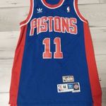 NBA Adidas Hardwood Classics kosárlabda mez Detroit Pistons fotó