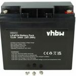VHBW akkumulátor/akku LiFePO4 24Ah 12.8V 307.2 Wh Lítium-vasfoszfát akkumulátor, lakóautókhoz fotó