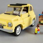 Lepin Creator Icons 10271 Fiat 500 autó + grátisz lego mágnes ÚJ BP Azonnal fotó