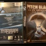 Pitch Black – 22 évente sötétség + Riddick (2db dvd, karcmentes, Vin Diesel) DVD fotó