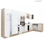Yorki 430 sarok konyhabútor felülfagyasztós hűtős kivitelben fotó