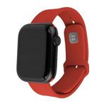 FIXED Silicone Sporty Strap Set for Apple Watch 38/40/41mm Red FIXSST2-436-RD Telefon, Okosóra Ok... fotó