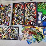 LEGO ömlesztett vegyes csomag figura elemek 7.0kg #3184 fotó