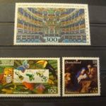 Német postatiszta** sor 1996-1998 3 féle postatiszta** egyedi kiadás fotó