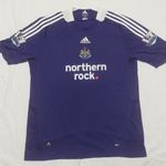 Retro Adidas Newcastle angol foci mez, labdarúgás fotó