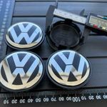 Új 4db Volkswagen 65mm felni kupak alufelni felniközép felnikupak kerékagy porvédő kupak 3B7601171 fotó
