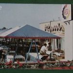 Kártyanaptár, Unió ÁFÉSZ, Piramis étterem, terasz, Miskolc, 1979, , F, fotó