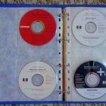 HP, Compaq demo CD-k tartóval dossziéban a 90-es évekből, 19db, megszállotaknak, retró fotó