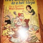 Walt Disney: Hófehérke és a hét törpe, Kicsiknek és nagyoknak ANTIK!! NAGYON RITKA!! fotó