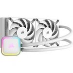 Corsair iCUE H100i RGB Elite Liquid CPU Cooler White CW-9060078-WW Alkatrész Ventilátorok, Hűtők, ... fotó