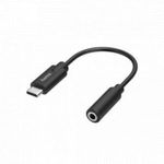 Hama USB-C Plug - 3.5 mm Jack Socket Stereo Audio adapter Black 00205282 Kiegészítő, Kellék Speci... fotó