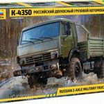 Zvezda 3692 Russian 2-Axle Military Truck Kamaz-4350 fotó