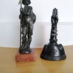 Eredeti régi cserkész szobrok - Légy résen! fotó