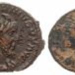 Római bronz lot 4db Victorinus bronz antoninian, Constans centenionalis, I. Constantius AE3 Fine- VF fotó