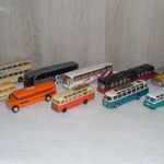 H0-ás buszok : emeletes, csuklós, Ikarus, Robour, USA iskolabusz, újszerű állapotban eladók !!! fotó