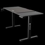 Techsend EL1460 Állítható magasságú gamer asztal - Fekete (EL1460 FEKETE) fotó