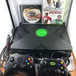 Xbox Classic konzol csomag kiegészítőkkel és játékokkal (használt, 1 hónap garanciával) fotó