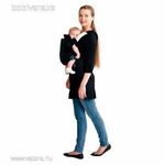 Babycab Lana ergonomikus hordozó, kenguru fekete új Különlegesség fotó