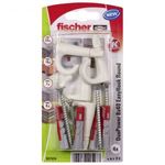 Fischer DuoPower 8x40 EasyHook Round K (4) Tipli készlet 557924 1 készlet fotó