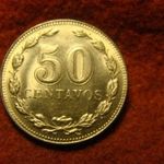 Argentína nikkel 50 centavos 1941 kiváló fotó