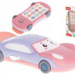 Autó telefon csillag kivetítő zenével rózsaszín fotó