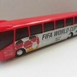 FIFA COCA-COLA műanyag busz modell fotó