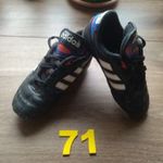 (71.) Adidas fekete stoplis cipő 30-as. Használt! fotó
