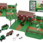 Farm játéktároló állatok traktor JASPERLAND fotó