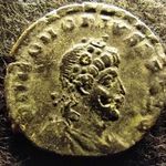 Római Birodalom (Flavius) Honorius (393-423) Follis RIC 68e GLORIA ROMANORVM (id86508) fotó