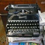 Hordozható írógép fotó