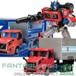 - 000 16-18cm-es Transformers figura - Optimus Prime Volvo VNR 300 realisztikus kamionná alakítható fotó