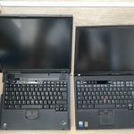 2d retro IBM Thinkpad laptop, teszteletlen, fotó