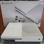 Xbox One S 1TB Konzol Újszerű Fehér Garis ! fotó