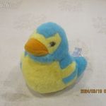 Plüss pici kék-sárga madár figura 2 , akár 1FT-ért! fotó