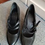 EDC by Esprit fekete magassarkú pántos bőr cipő 39 fotó