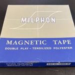 A legendás (kék) MILPHON magnószalag magnetofon orsós szalag fotó