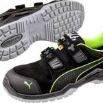 PUMA Safety Neodyme Green Low 644300-43 ESD Biztonsági cipő S1P Cipőméret (EU): 43 Fekete, Zöld 1 db fotó