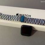 Apple Watch Rozsdamentes Acél Szíj, Ezüst Színben (42, 44, 45mm) + Láncszem Kiszedő fotó