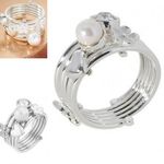 Sidnee gyűrű, ezüst tónusú (Mérete: 6) // Avon. Új termék! fotó
