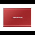 Samsung T7 külső SSD piros 500GB USB 3.2 (MU-PC500R/WW) (MU-PC500R/WW) fotó