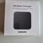 Samsung vezeték nélküli töltőpad - wireless charger (EP-P1300BBEGEU) fotó